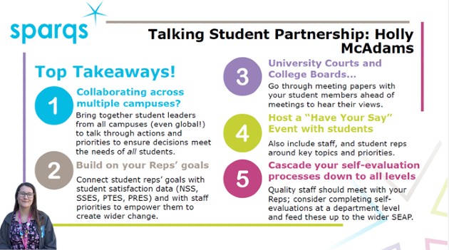 A visual representation of our Top Take-Aways, which are listed below.